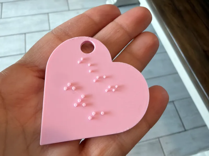 CHAVEIRO BRAILLE MELHOR AMIGO