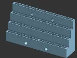 Bit holder holds 96. wall hanger.-0