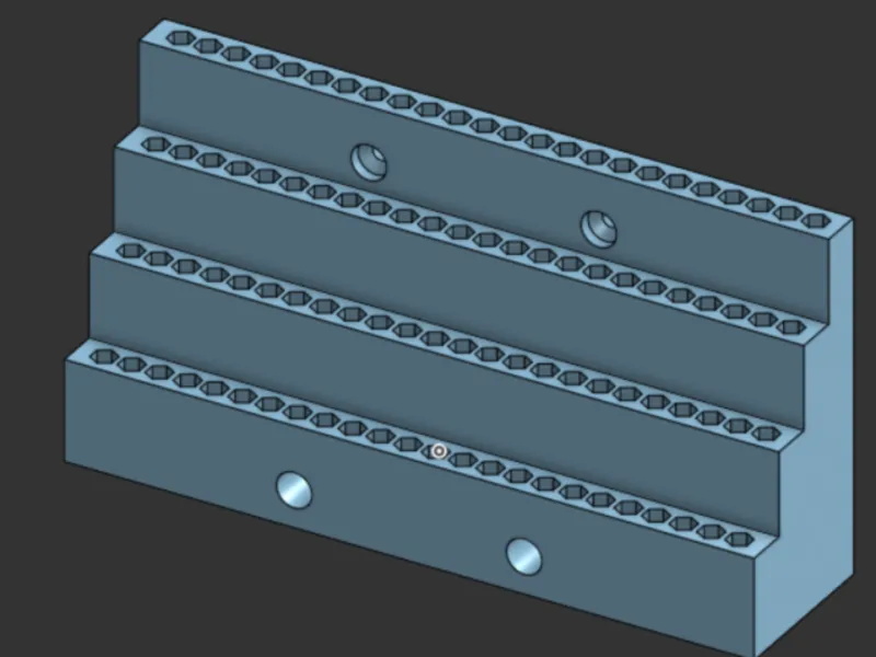 Bit holder holds 96. wall hanger.