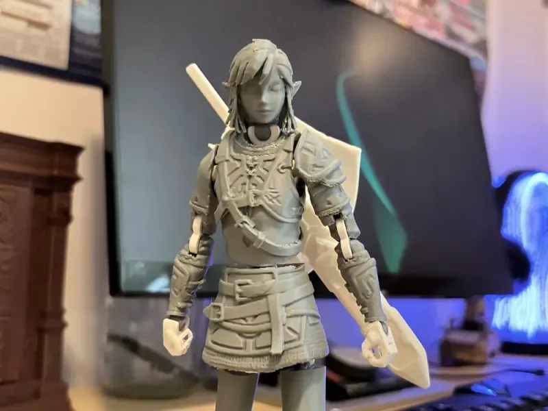 王国之泪 林克手办V2！（全关节可动）