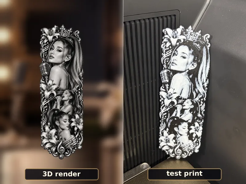 Marcador de página Ariana Grande