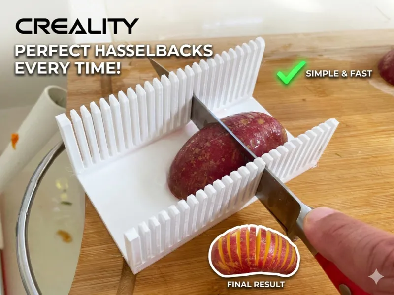 Hasselback Potato Slicing Guide / Cutting Helper