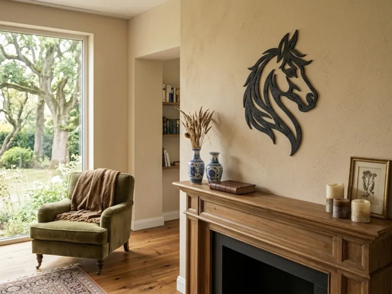 Elegant Horse Silhouette Wall Art