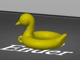 DUCK FLOAT KEYCHAIN-0