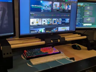 Monitor Stand/Shelf/Rack