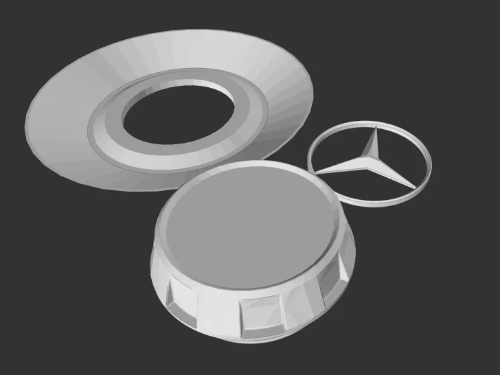 ENJOLIVEURS DE ROUE MERCEDES BENZ