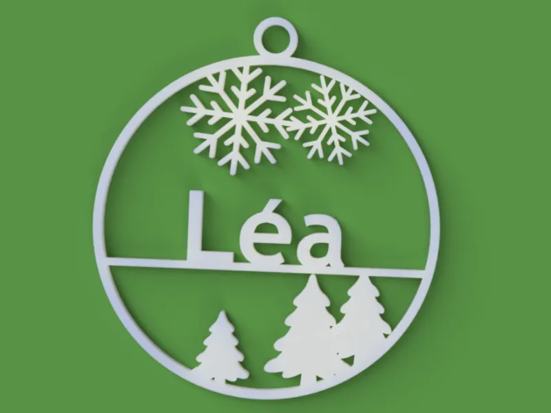 Christmas ball - Léa