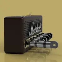 Marshall Amplifier Key Holder-1