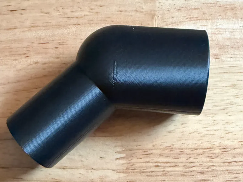 45°-Winkel-Staubsaugeradapter