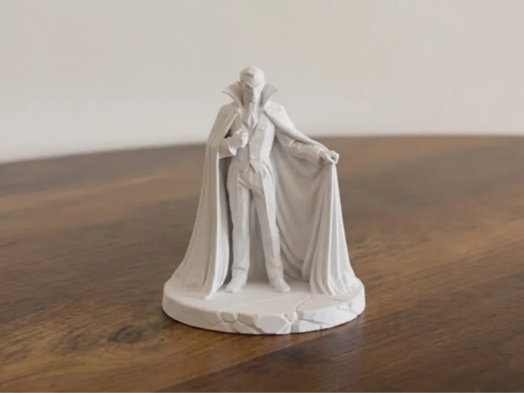 Vampiro Classico con Mantello - Decorazione di Halloween
