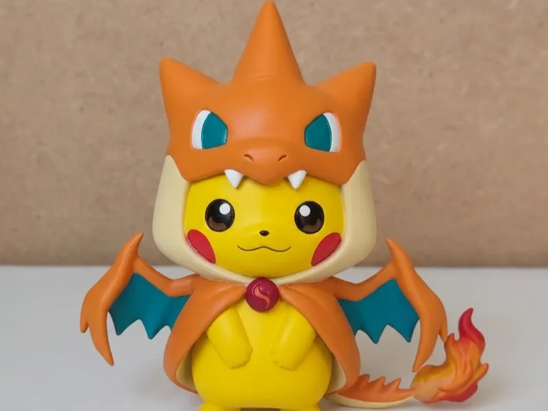[Makerworld Exclusive] Charizard Poncho Pikachu