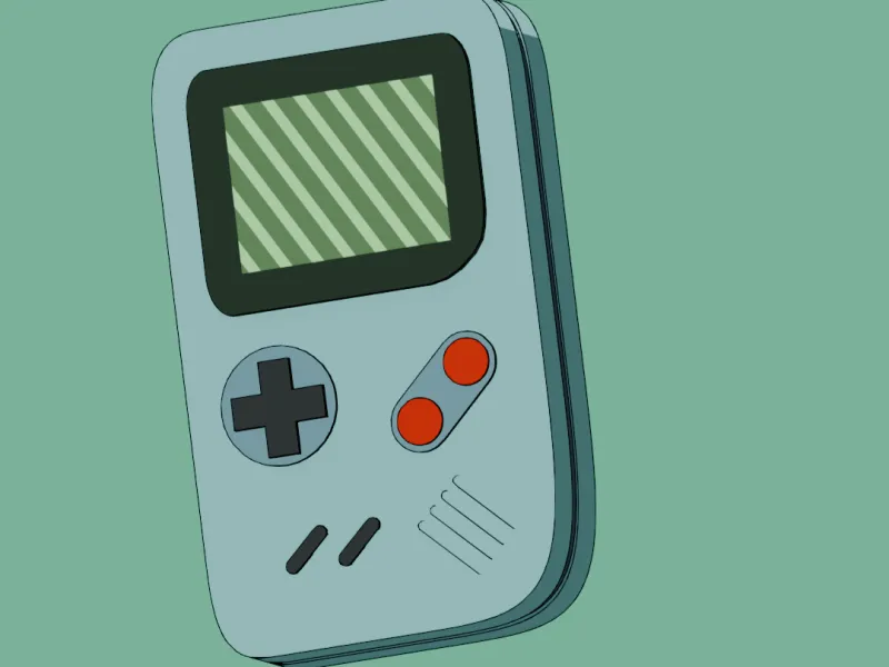 Console Stylized (Game Boy)