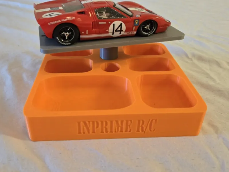 INPRIME R/C 1/32 SLOT CAR WORK STANDS