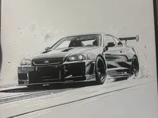 Nissan Skyline GTR WB Hueforge 200x200