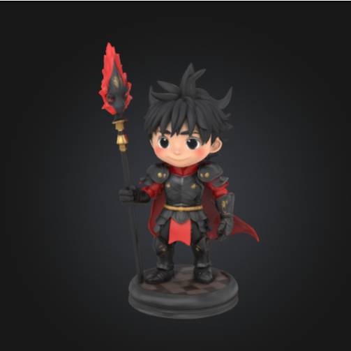 Anime Dragon  phoenix chess set -jakob - free