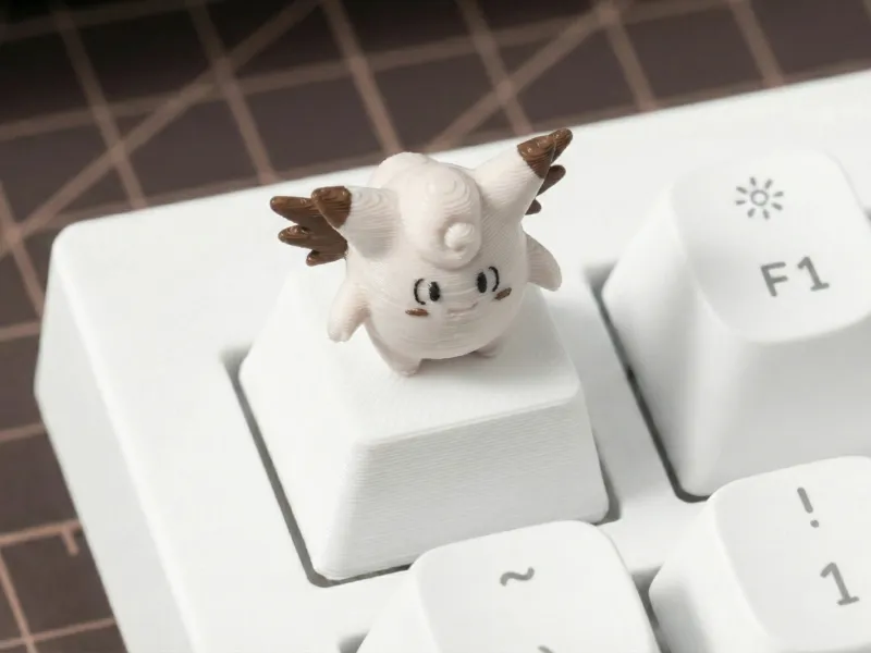 Mélofée – Touche de clavier mécanique Pokémon