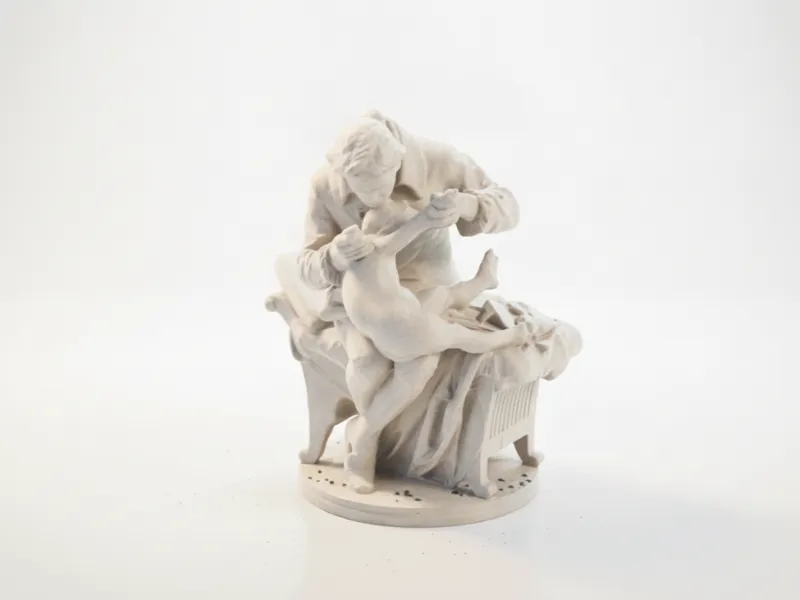 Iron Jenner Post Classical Sculpture 3D Printable
