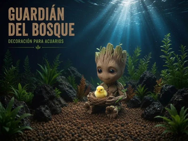 Forest Guardian Aquarium Decoration