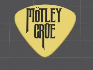 Motley Crue guitar pick