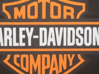 Harley logo light box
