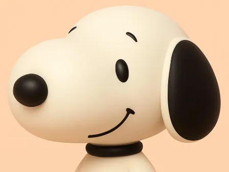 Snoopy Hundefigur