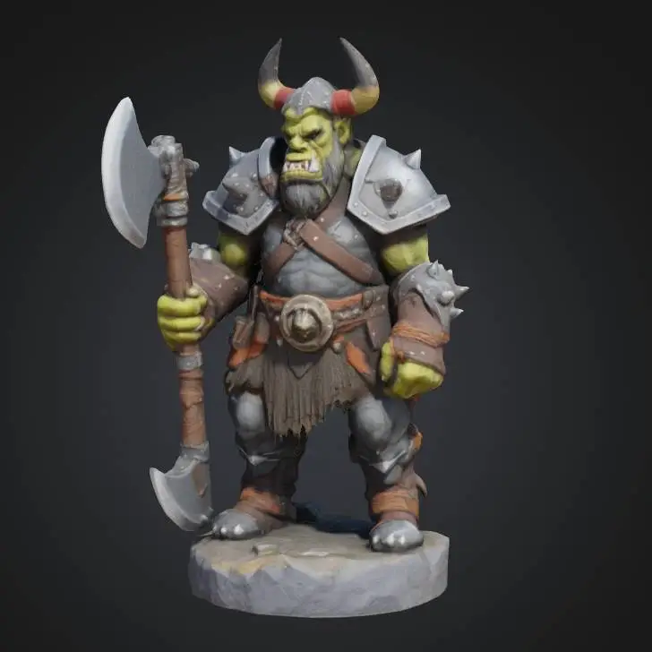 FREE ork warrior game rpg