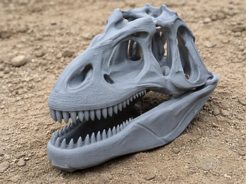 Alvarezsaurus Skull