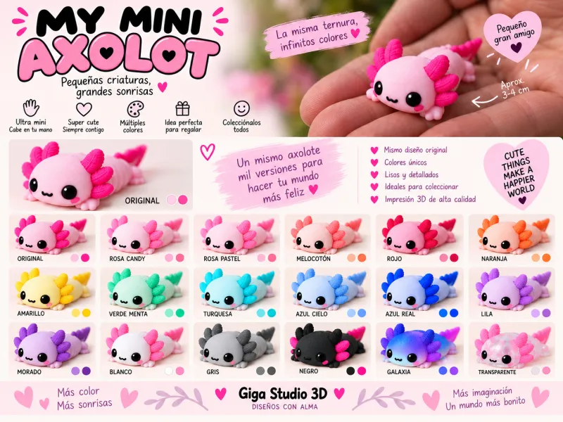 🩷 MI MINI AXOLOTE 🩷