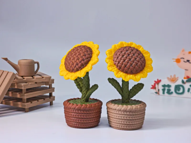 [Jardim de Lã de Primavera] Girassol