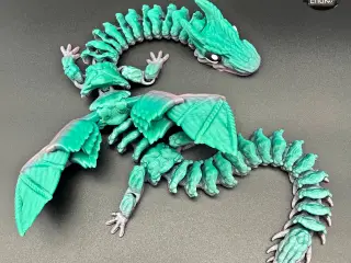 Big Gras Dragon - Winged  - Articulated - Flexi