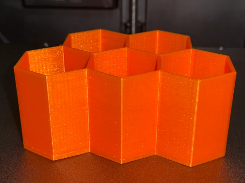5-Cell Honeycomb Desk Organizer – Tall & Low Profile