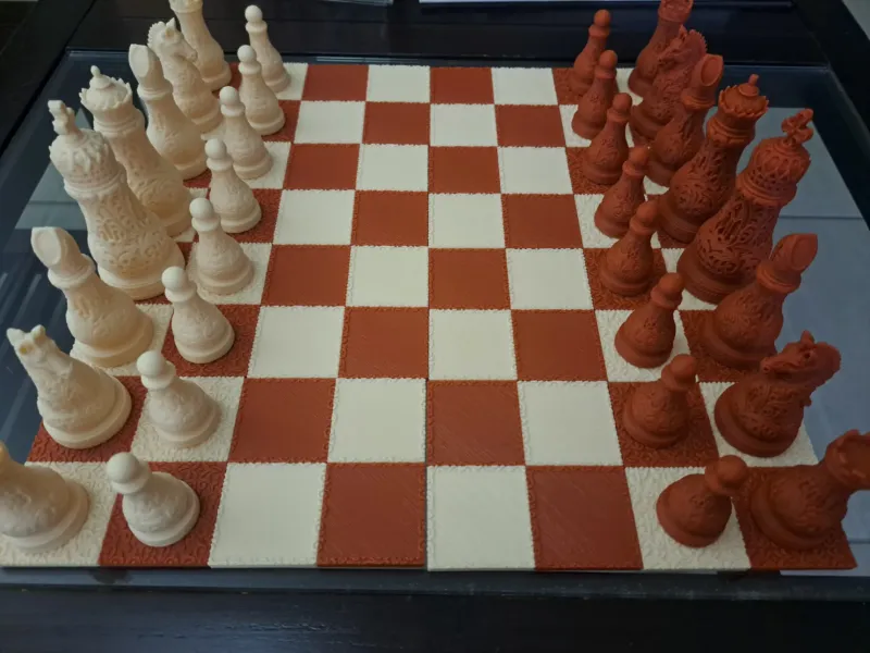 Gothic Chess Pieces