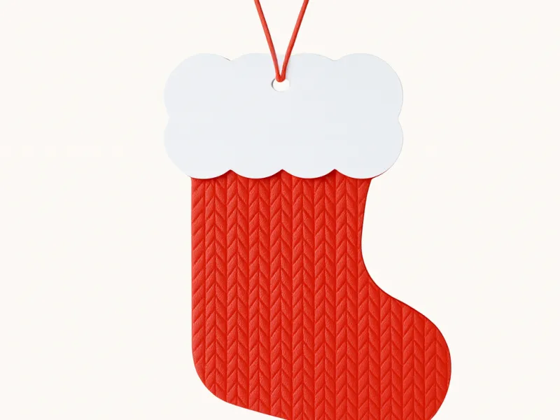 Santa Boot Desk Organizer