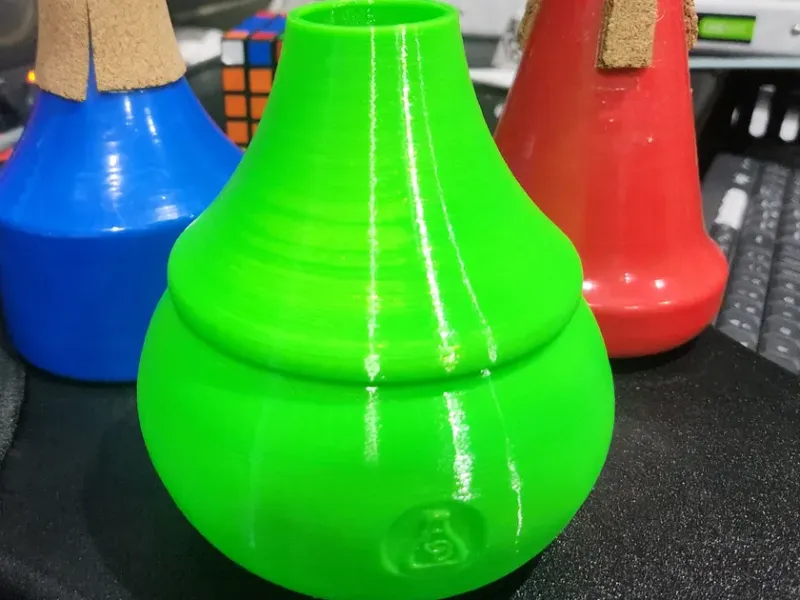 Bubble mute for trumpets