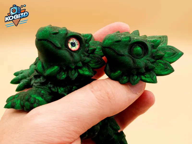 Fully Articulated Forest Dragon