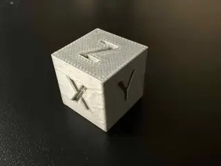 Calibration cube 20x20