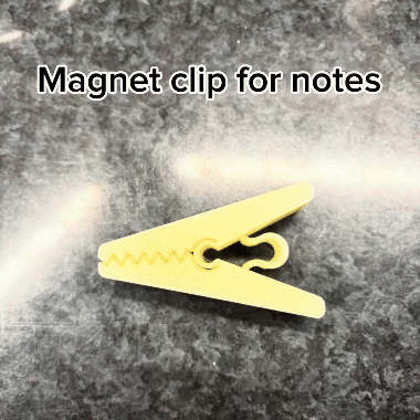 Magnetic Clip – Strong Grip for Notes & More!
