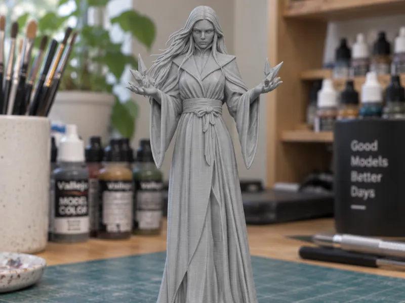 FREE Female ice Sorceress