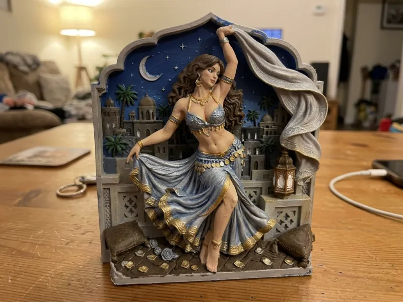 Night Belly Dancer Diorama