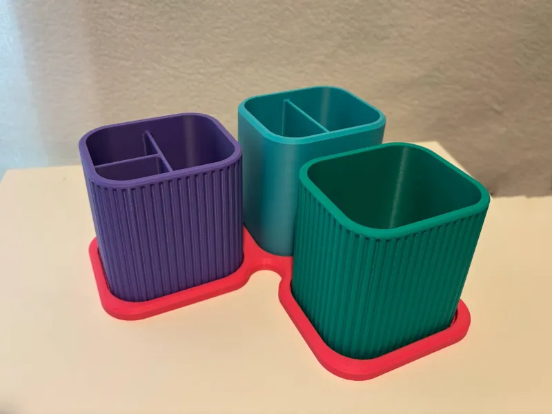 Larger bathroom organizer