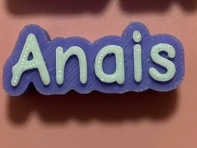 Nome personalizável para lápis Anais