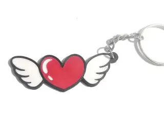 Wings of Love Keychain - Valentine's Day