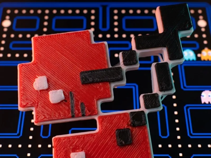 Pac-Man Pixel Cherry