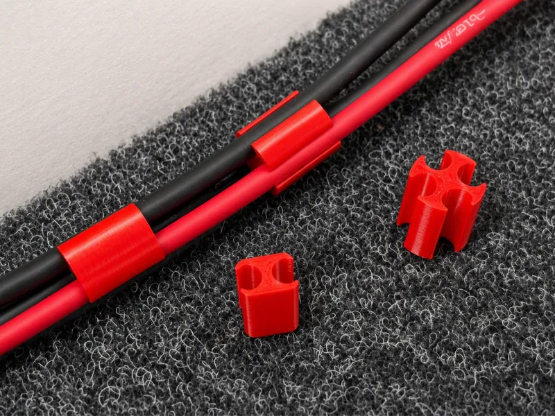 Photovoltaic Cable Clips Organizer (MC4 PV wiring)