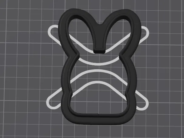 bunny cookie cutter