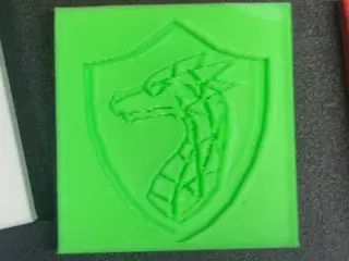 Dragon textured