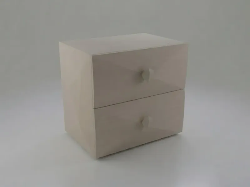 Low-Poly-Nachttisch