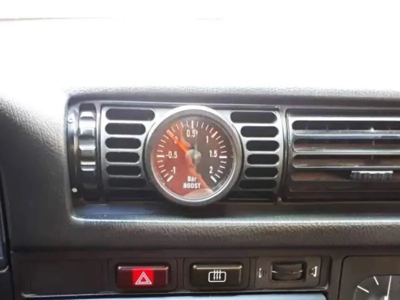 BMW E30 Корпус для прибора 52 мм, замена центрального воздуховода BMW e30