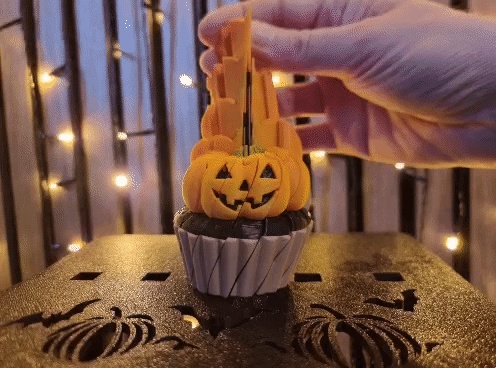 CUPCAKE DE ABÓBORA FIDGET