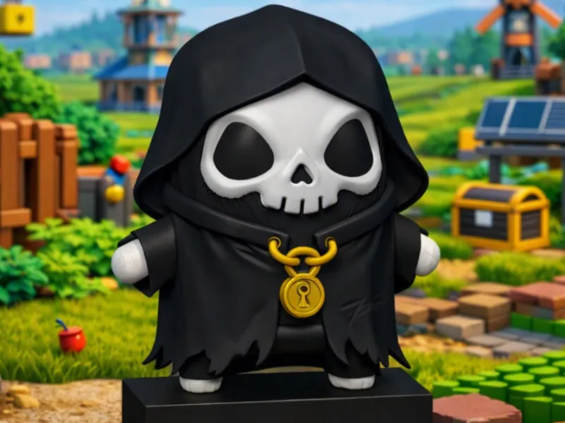 Fortnite Lego Grim Sprite Mini Fig (16)